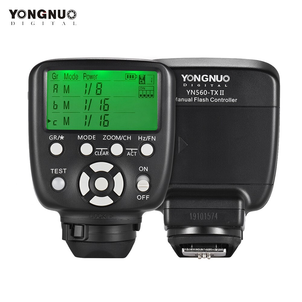 Yongnuo YN560-TX Ii Handleiding Flash Trigger Afstandsbediening Lcd Zender Voor Nikon Dslr Camera Speedlight Ontvanger