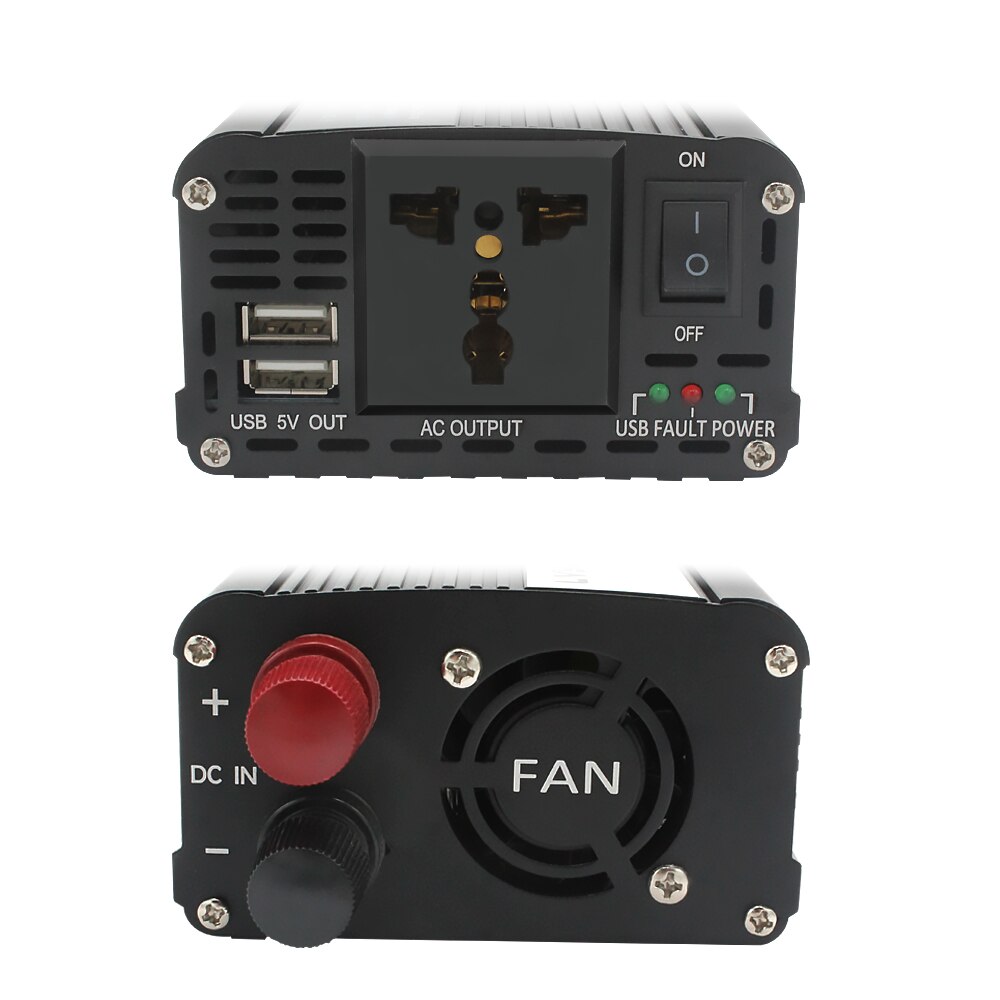 Inverter 12v 220V 50hz 600W Car Inverter Convert Car Transformer Car Power Adapter Appliances Webasto 12 volts Inversor12v 220 v