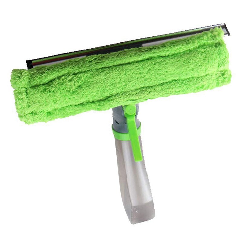 Car Wiper, 3 in 1 Double-Sided Water Spray Glass Cleaner Car Wash Wiper, Window Cleaner Spray Bottle Wiper Squeegee Microfibre C