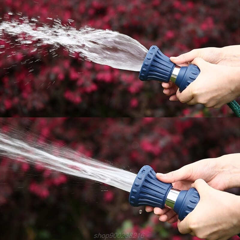 Portable Adjustable Large Flow Garden High Pressure Sprinkler Nozzle Fire Hose Quick Joint Irrigation Flushing A24 21