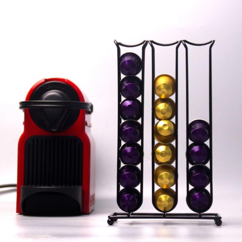 42Cups Nespresso Koffie Pods Houder Roterende Rack Koffie Capsule Stand Dolce Gusto Capsules Opslag Shelve Organisatie Houder