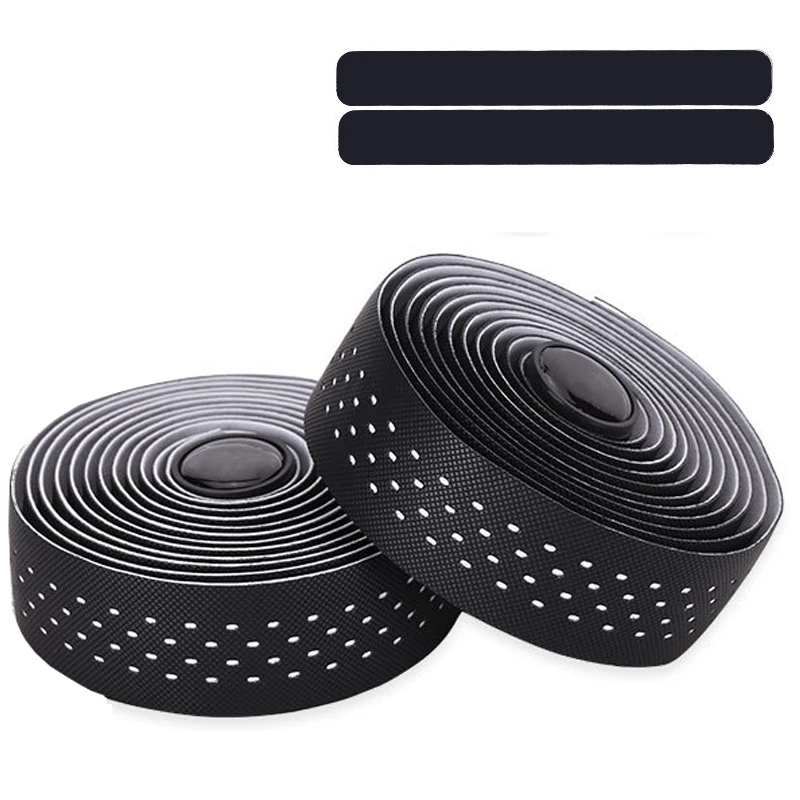 Cinta para manillar de ciclismo, cinta para bicicleta de grava de carretera, asas transpirables, correa para cinturón de barra, cinta antideslizante para bicicleta de carreras de velocidad, accesorios para cinturón: Azul marino