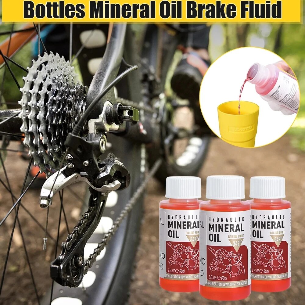 60ML Fiets Rem Olie Ontluchting Kit Gereedschap Voor SHIMANO, TEKTRO, avid, Serie MTB Racefiets Rem Reparatie Tool