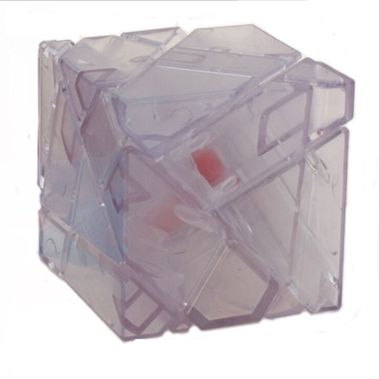 [Picube]3x3x3 Magic Cube Mirror Surface Twist Speed Puzzle Cubo Magico Children Learning Educational Toy Strange Shape Ghost: Transparent