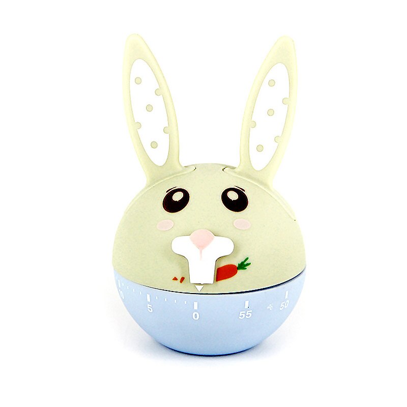 Animal Shape Cute Cartoon Timer For Kid Study Time Management Alarm Clock Cooking Reminder Multifunction Kitchen Tools: bunny