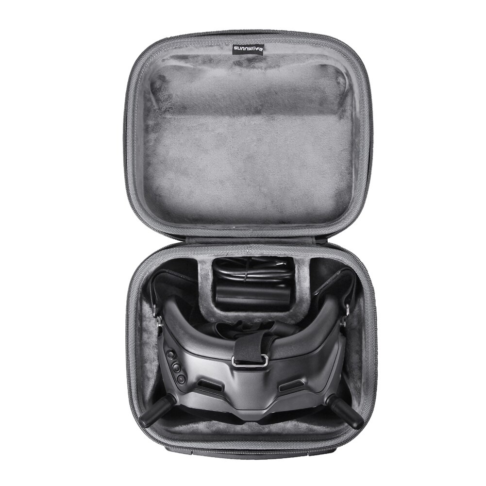 ALLOYSEED DJI FPV occhiali volanti V2 custodia custodia valigia protezione anticaduta per accessori DJI FPV