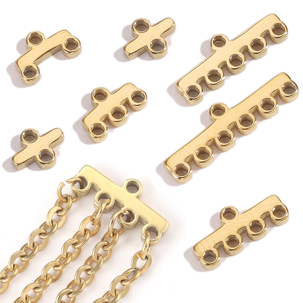 20 stuks ketting armband laag sluiting hanger borgtocht connector DIY roestvrijstalen connectoren sluitingen voor sieraden maken benodigdheden