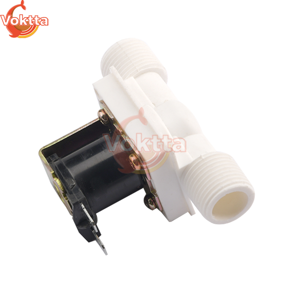 1/2 Solenoid Valve DC 12V 24V AC 110V 220V Water Control Valve Controller Switch Normally Closed Solenoid Valve Switch