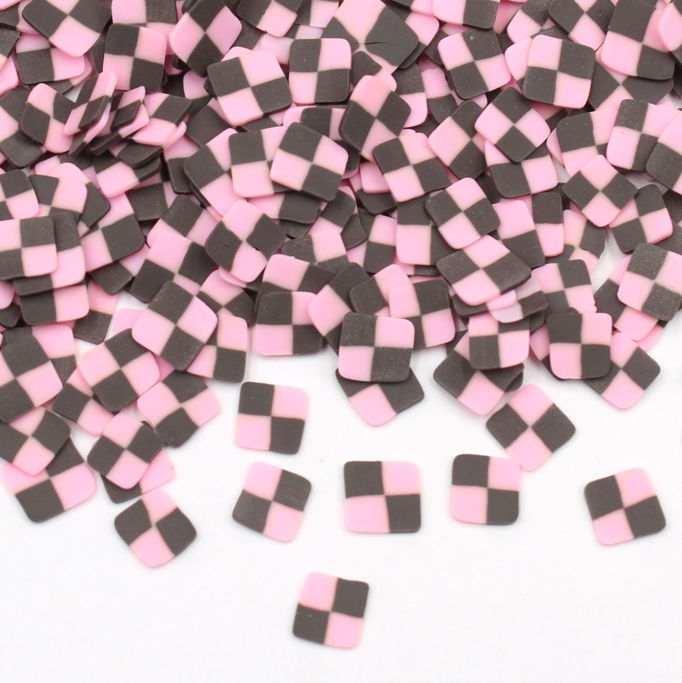 100g/lot Chocolate Candy Slices Polymer Clay Sweet Toffee Sprinkles for Christmas Decoration DIY Crafts Filler Accessories: Default Title