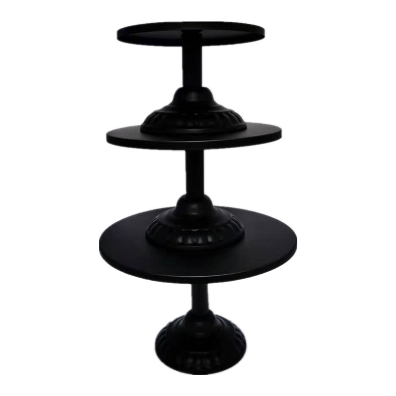 Wrought iron cake stand tray wedding birthday Home party dessert display stand afternoon tea fruit plate Home Decorations