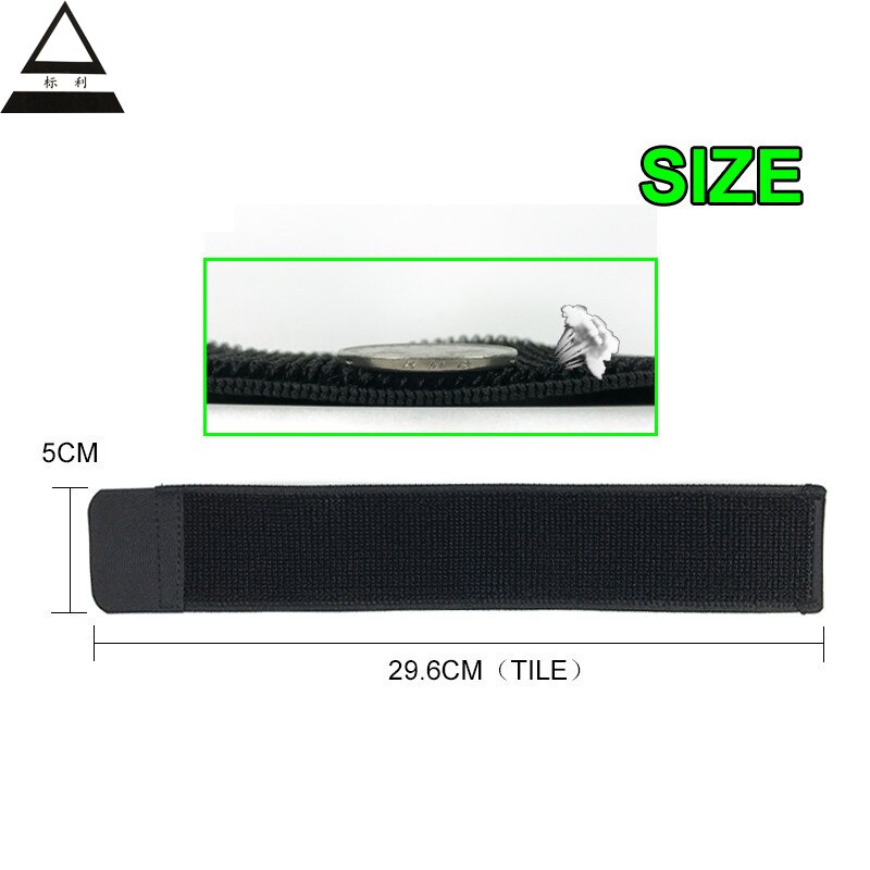 1 par fodboldleggings leggings med fast bandagetape for at forhindre at falde af justerbar elastisk sportsbandage