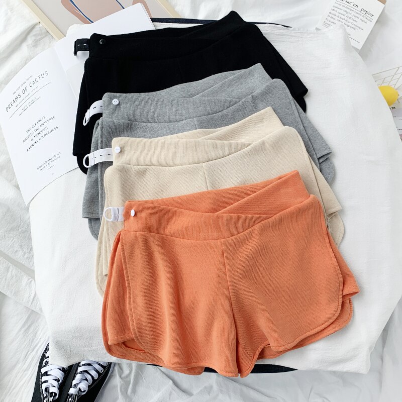 Mutterschaft Freizeit Hosen sommer Sport kurze Hose Unterstützung Bauch Elastische für Schwangere Frauen kurze Hose Bauch Unterstützung Hosen