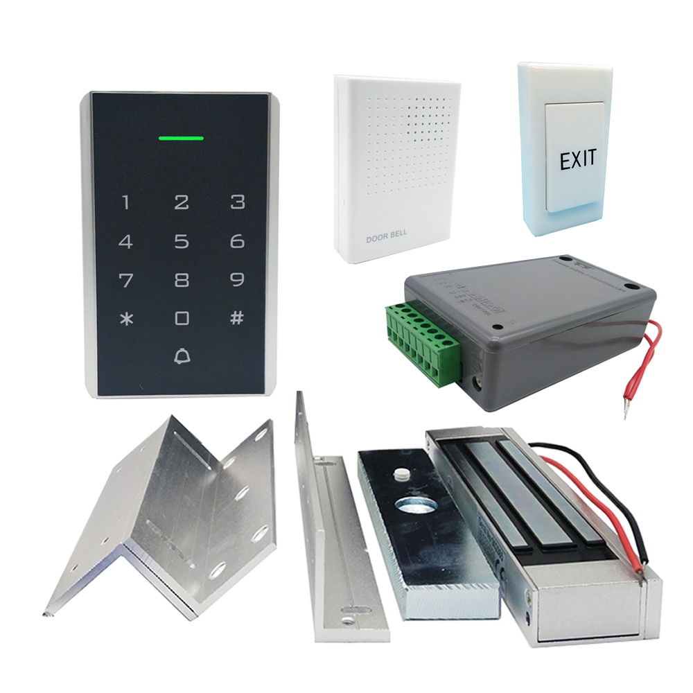 DIY Keypad 125khz RFID Door Access Control System Electric Magnetic Lock Controller
