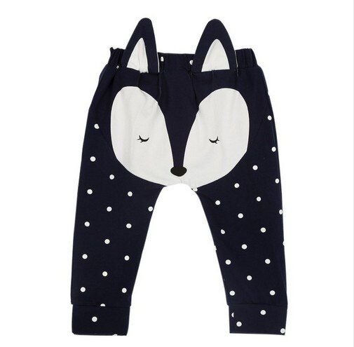 Verkoop Baby Jongens Broek Kinderen Meisjes Katoenen Broek Harembroek Baby Meisje Baby Jongens Meisjes Kleding DK05: Dark Blue