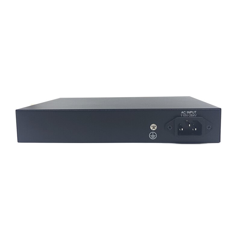 48V Ethernet Poe Switch Met 8 10/100Mbps Poort Ieee 802.3 Af/Bij Geschikt Voor Ip camera/Draadloze Ap/Cctv Camera Systeem