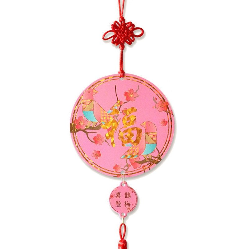 Chinese Year Decorations Paper Lantern Chinese Dragon Mascot Happy Spring Festival Home Decorations Hanging Stickers: G