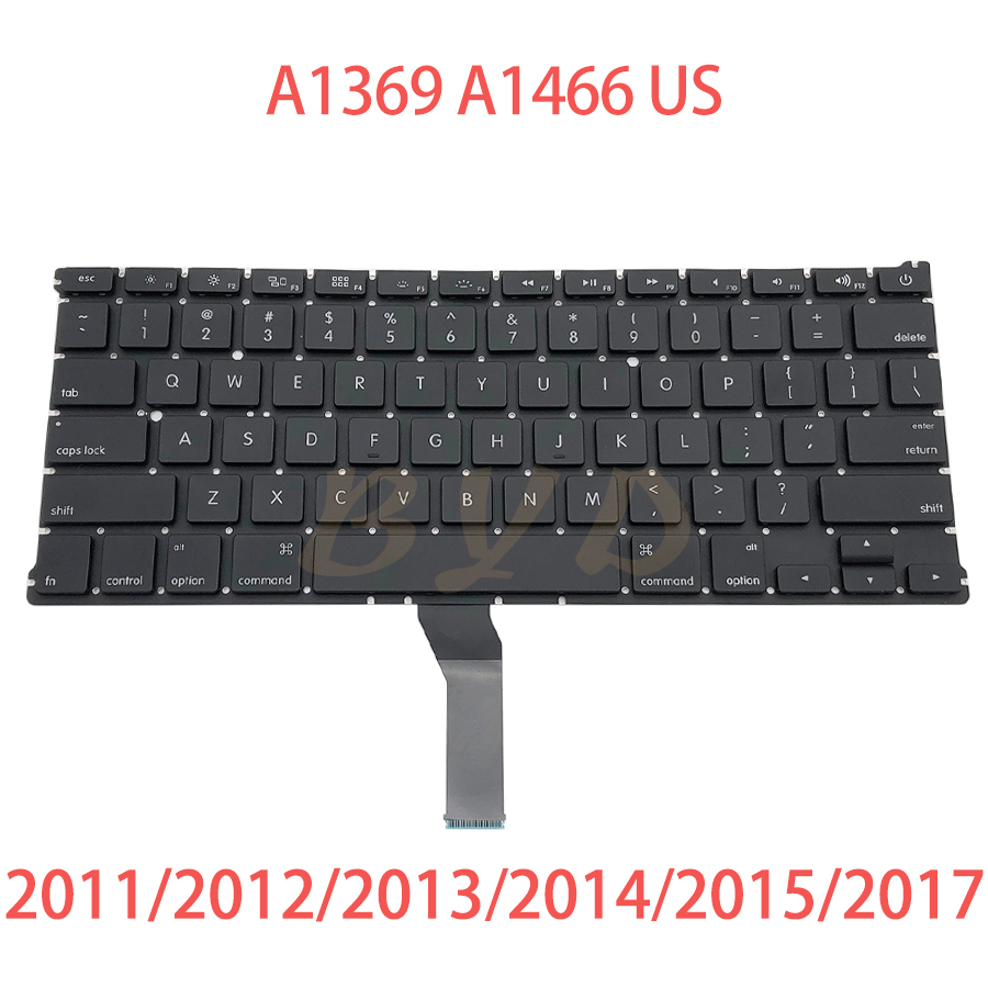 Laptop Keyboard For Macbook Pro Air A1278 A1466 A1502 A1398 A2337 A2338 A1706 A1707 A1708 US English Keyboard Replacemen