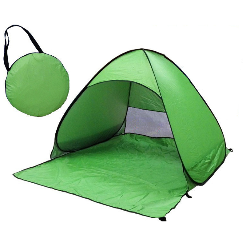 Tenda da sole automatica s tenda da spiaggia tende Pop-Up tenda da sole UV tenda da spiaggia leggera tenda da spiaggia per escursioni all'aperto: 3
