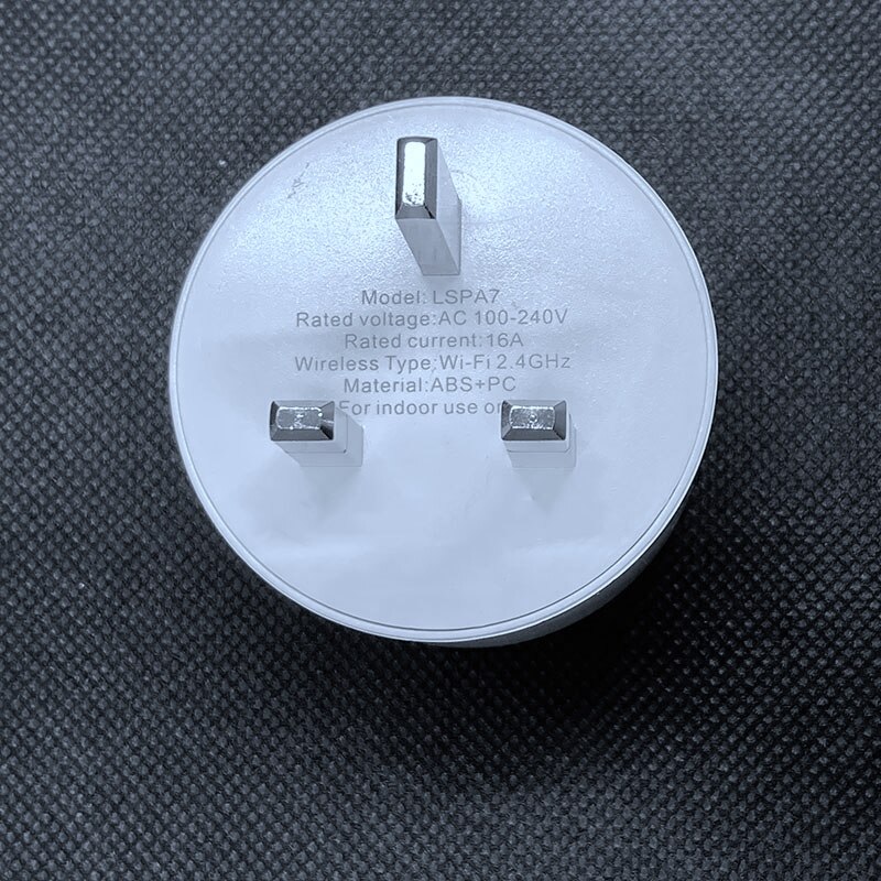 UK Standard WIFI Plug Wifi Smart Socket Plug Electric Wall Power Socket UK Plug