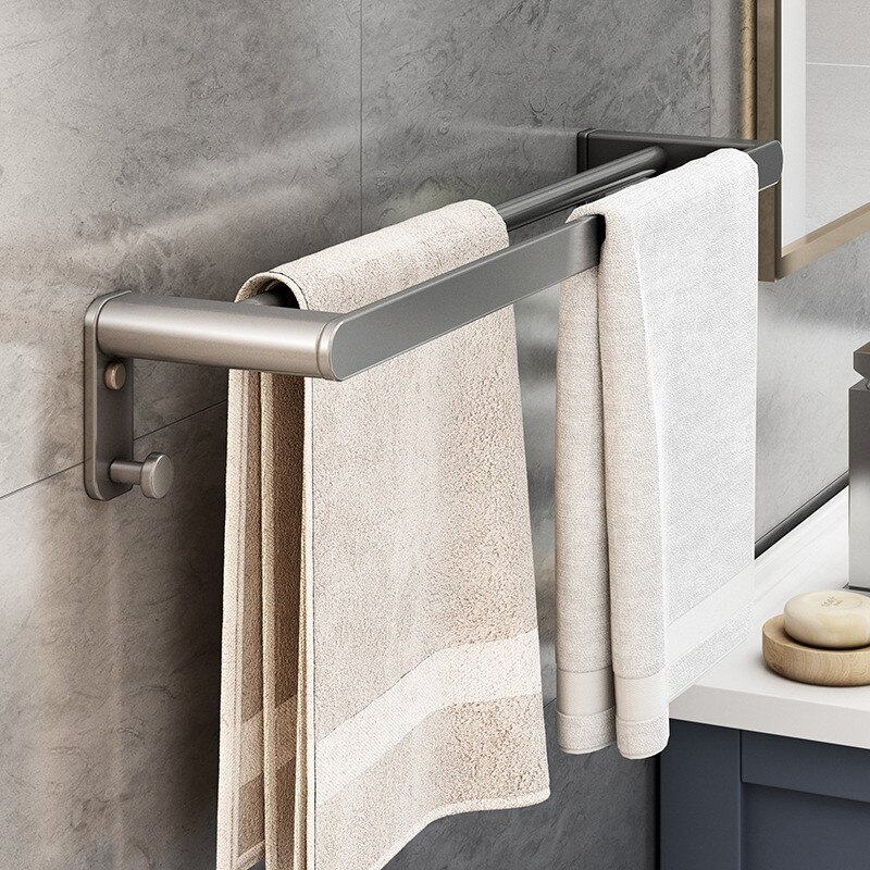 Bathroom Storage Rack Multifunctional Wall-mounted Adjustable Storag Rack Waterproof Load-bearing Holder Toilet Bathroom