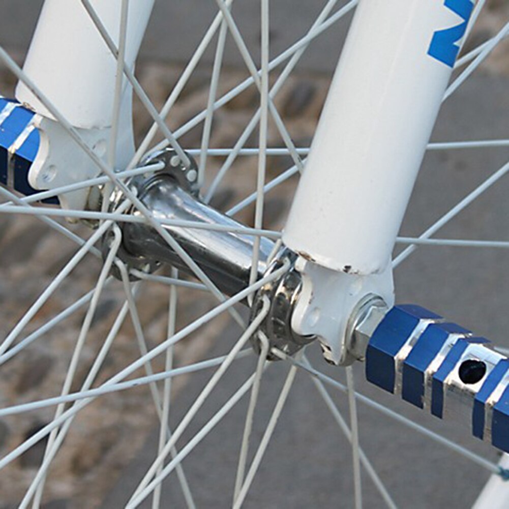 1Paar Fahrrad Fußrasten Fahrrad Pedal Hebel Aluminium Legierung MTB Rennrad Universal- Zubehör Fußstütze Hinten Pedale