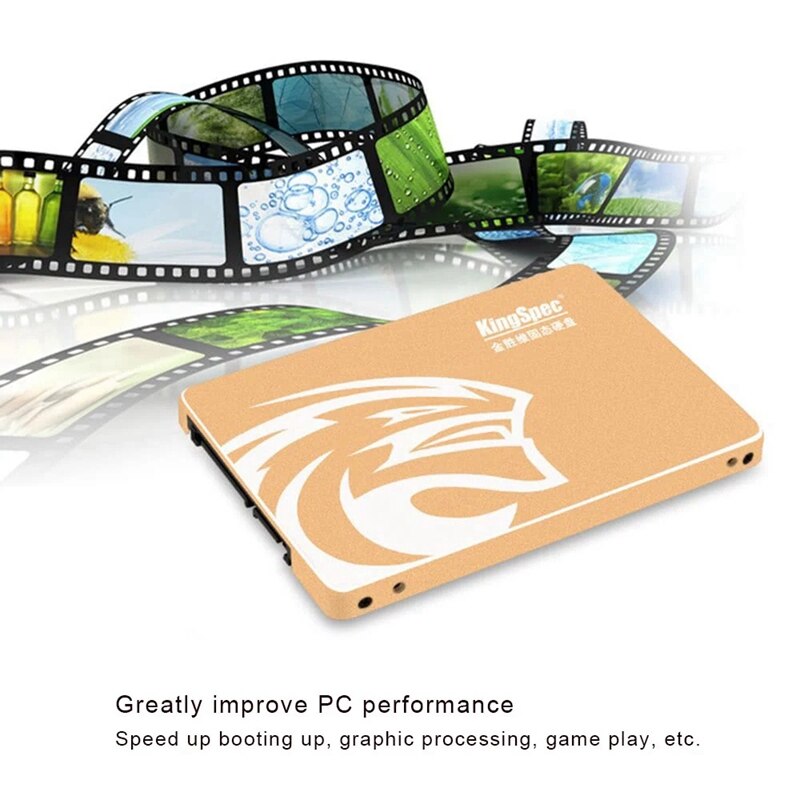 KingSpec P3-256 SATA III 3.0 2.5 inch 3D MLC Digital SSD Solid State Drive for Computer PC Laptop Desktop