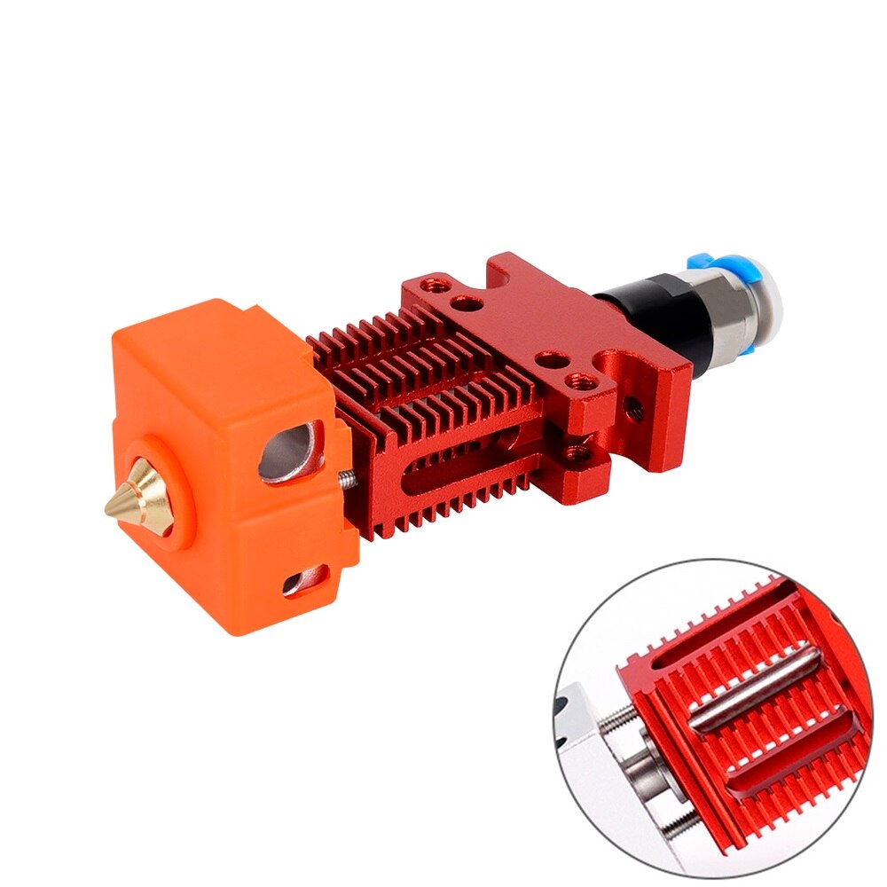 MEGA CR-6 SE Hotend Kit Metal Extrusion Extruder 3D Printing Parts Titanium alloy Bimetal heatbreak for Creality CR-5 PRO CR6