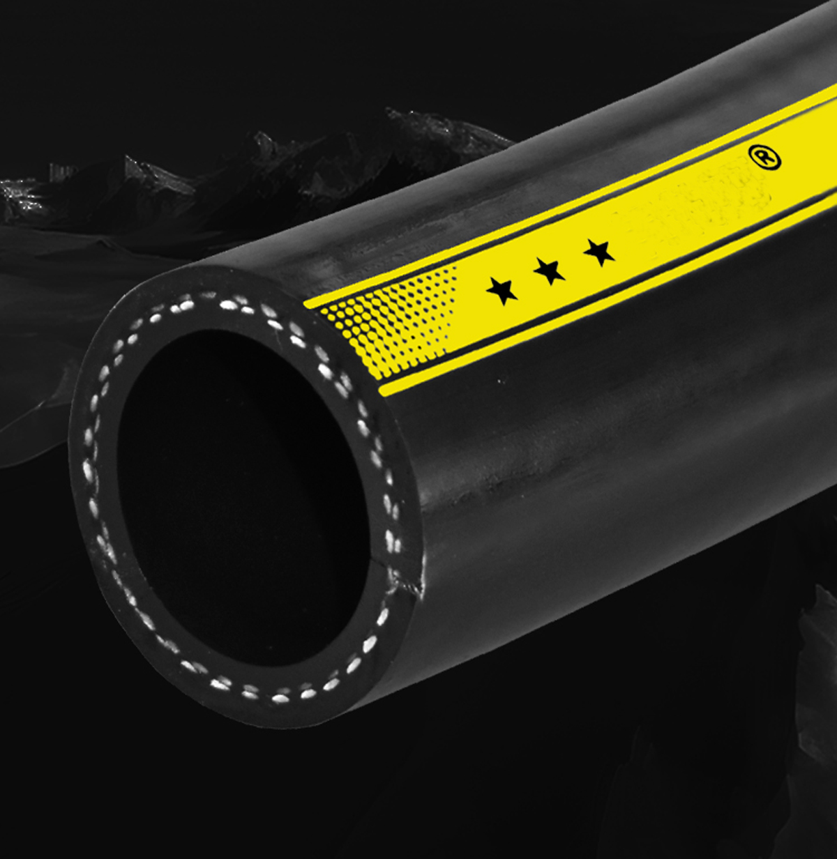 1M High Temperature Resistant Explosion-proof Rubber Hose High-pressure Oil Hose Heat-resistant Steam Water Diesel Gasoline Hose