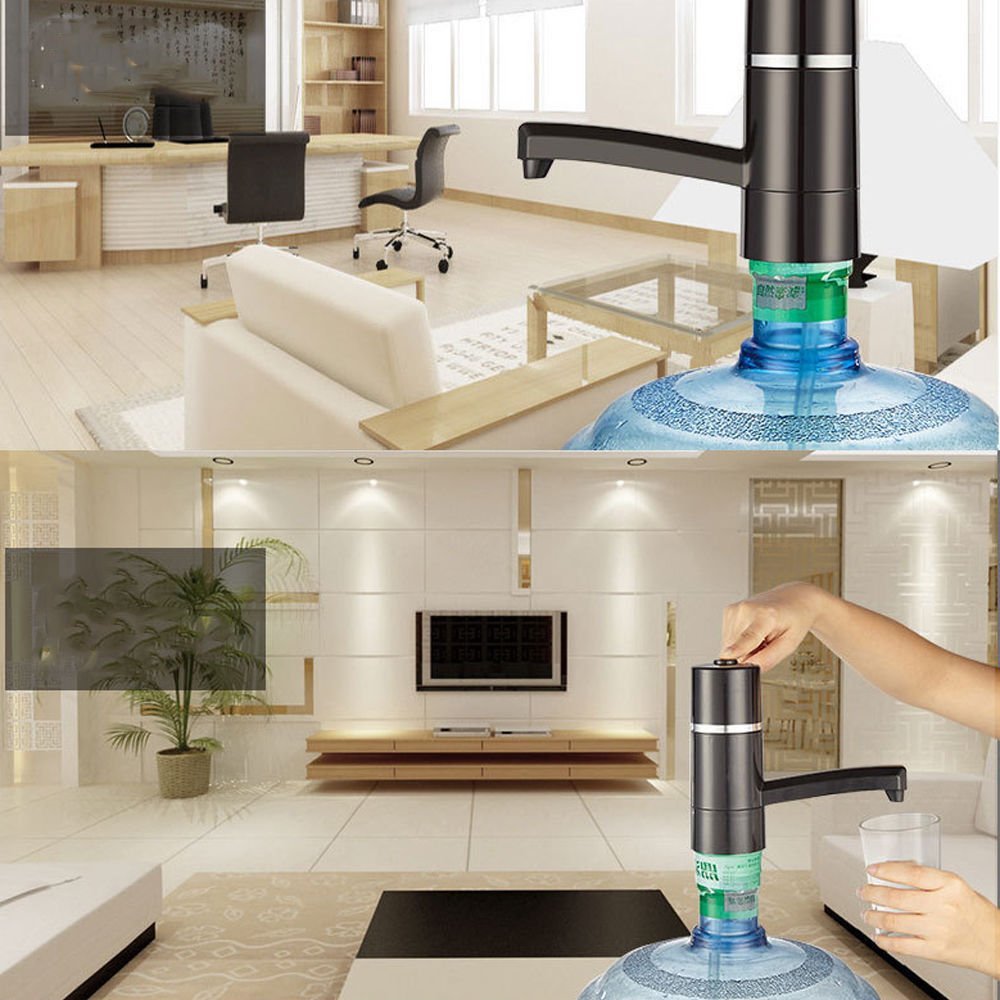 Electric Household Water Dispenser USB Charging Bottled Water Pumping Device 5W Touch Control Water Pumping Suction Machine