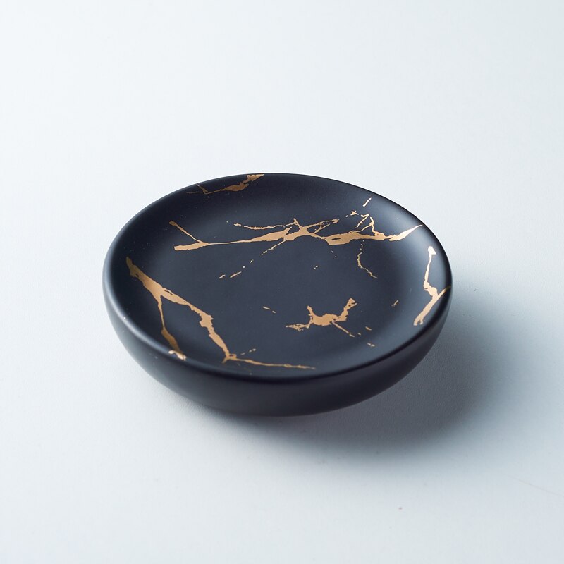 Bathroom Ceramic Soap Box, Soap Dish, Ceramic Household Hotel Soap Box Soap Dish: A03