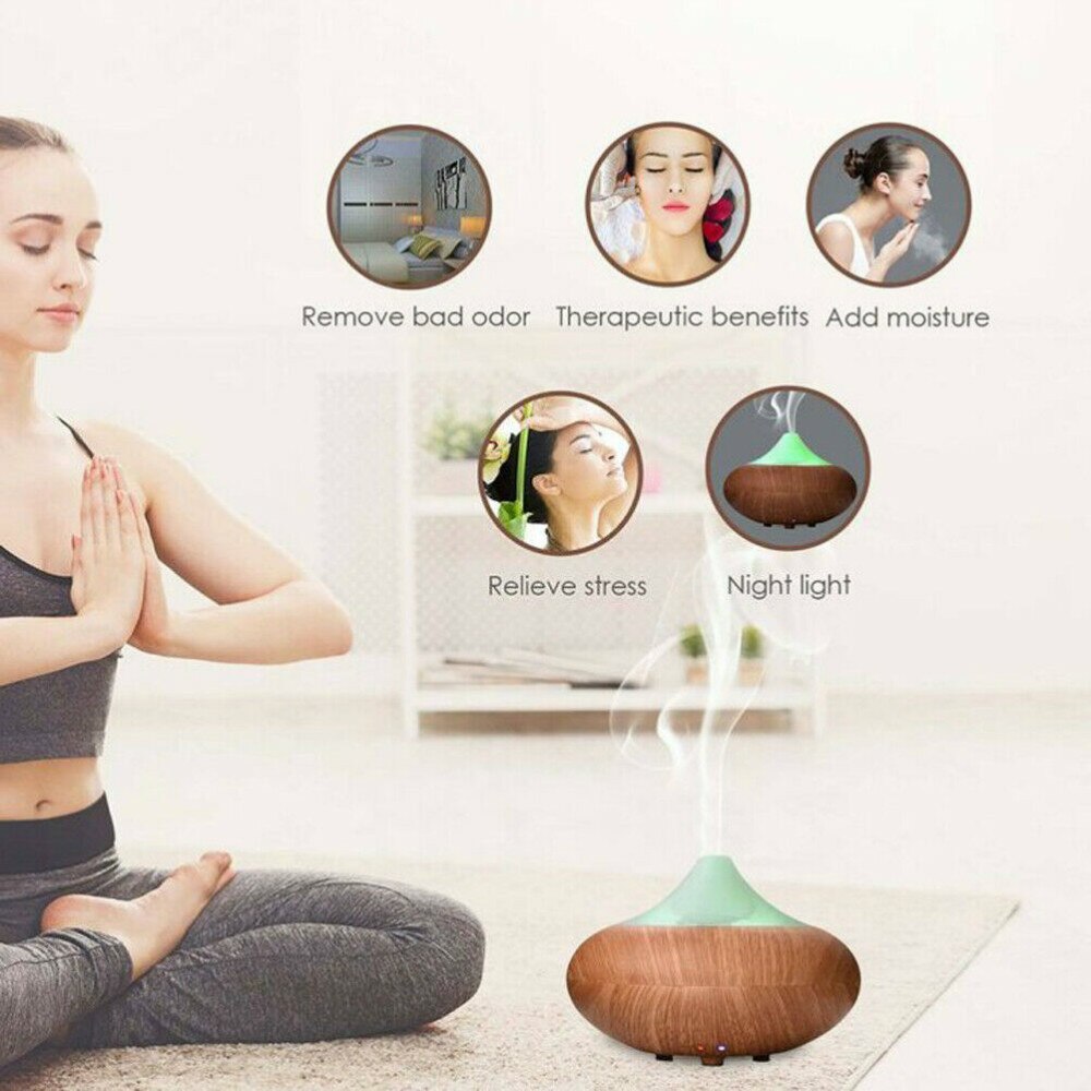 210ml aromaterapia ultradźwiękowa nawilżacz doprowadziło dyfuzor olejków eterycznych oczyszczacz powietrza domu mgła producent rozpylacz zapachów 7doprowadziło kolor światła