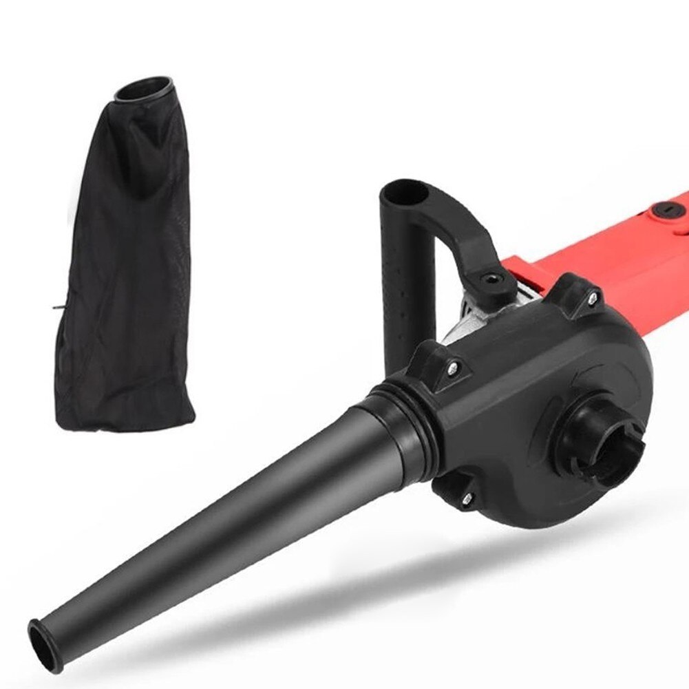Angle Grinder Converted Into Blower Suction Leaf Dust Collector Vacuum Cleaner Cordless Electric Air Blower