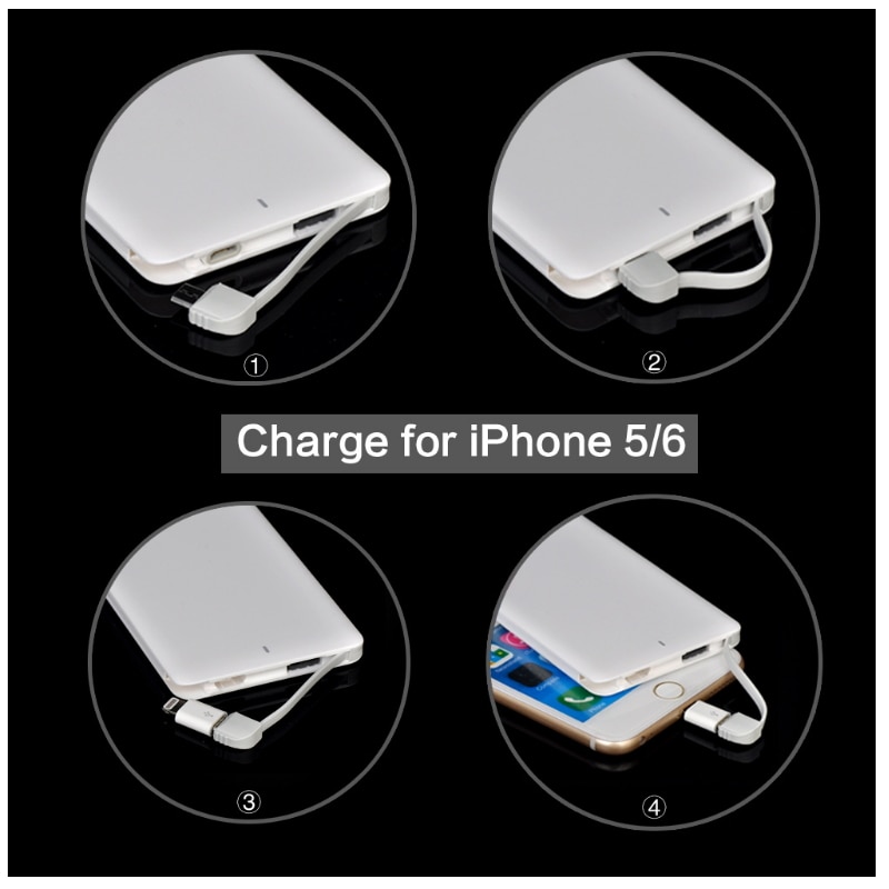 6000mah polymer power bank good portable charger external battery bank for iphone samsung xiaomi all phones