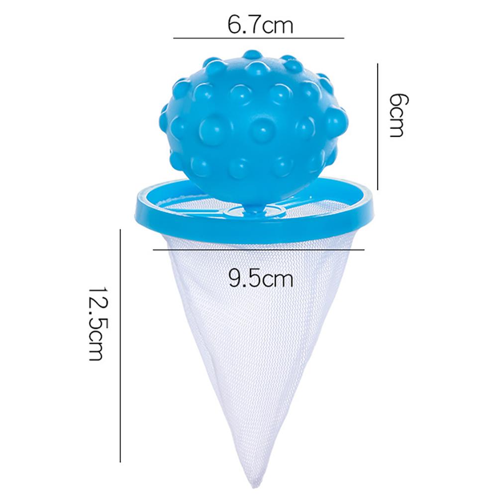 Laundry Ball Washer Filter Floating Reusable Lint Trap Mesh Bag Washing Machine Hair Filter Net #4W