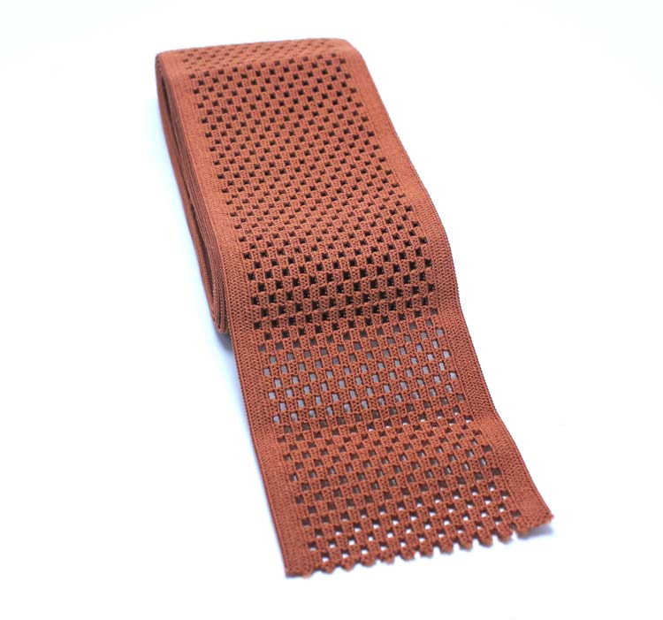 Extra brede mesh elastische band/Postpartum corset riem/Riem accessoires/elastische band/ademend comfort: 5cm  dark red