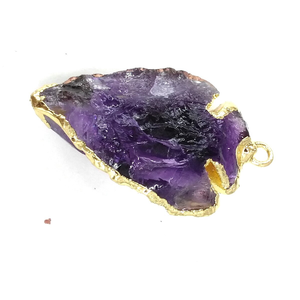 Naturale di Pietra di forma irregolare Trendy Agate Pendenti Con Gemme E Perle Del Pendente Della Collana per Monili Che Fanno FAI DA TE Collana Accessori Formato 24x26mm: 3