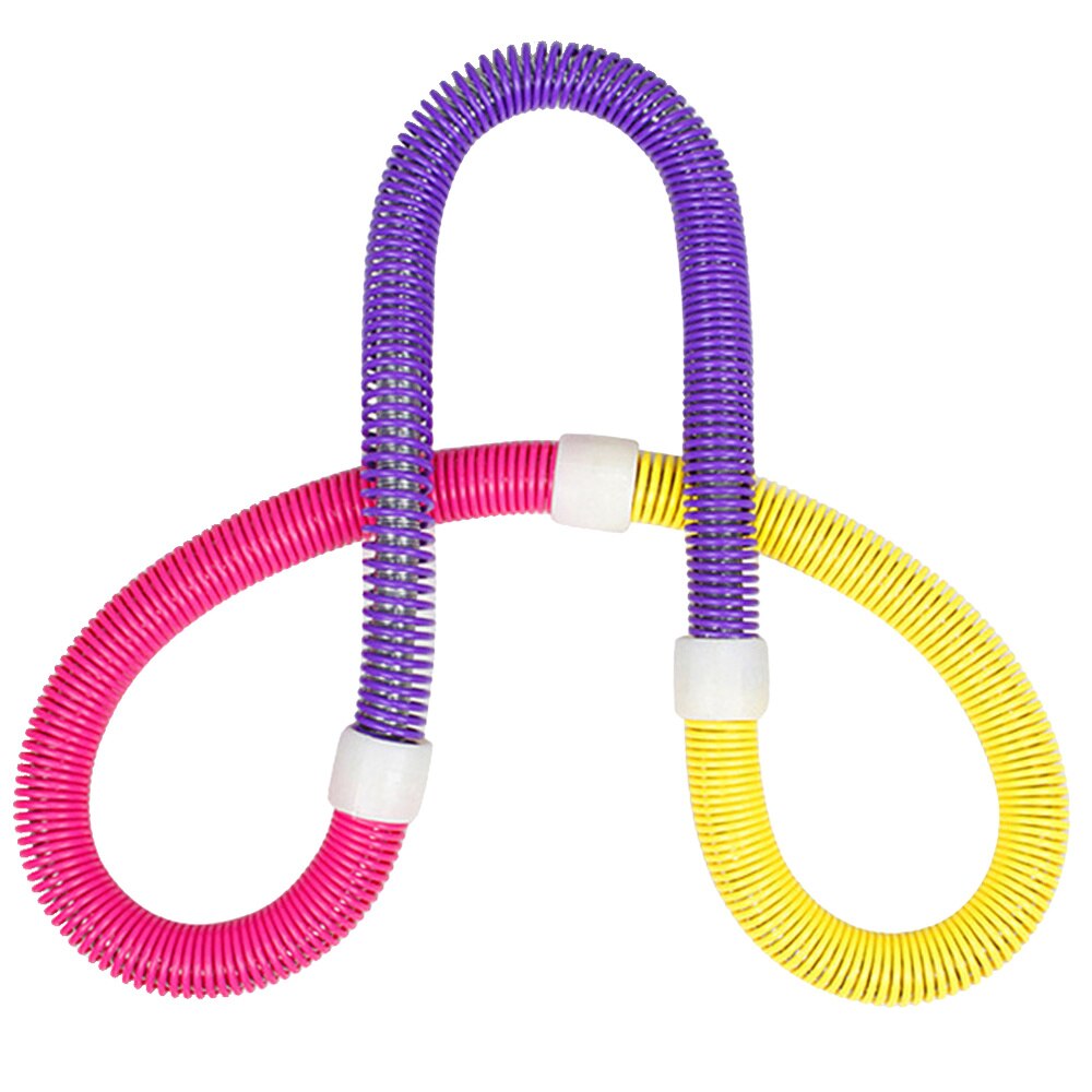 Durable Fitness Hoop Useful Waist Ring Abdomen Slimming Hoop Fitness Accessory for Kids (Random Color)