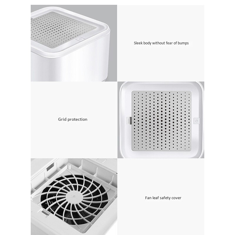 Air Purifier Uv Lamp Steriliser Box Home Hepa Filter Formaldehyde Pm2.5 Odor Air Purifier Air Cleaner Desktop