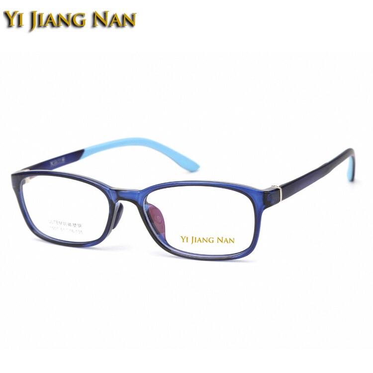 Kids Frame Prescription Glasses Student Eyeglasses Boy TR90 Light Myopia Glasses Spectacle Small Face Adult Eyeglasses: Blue