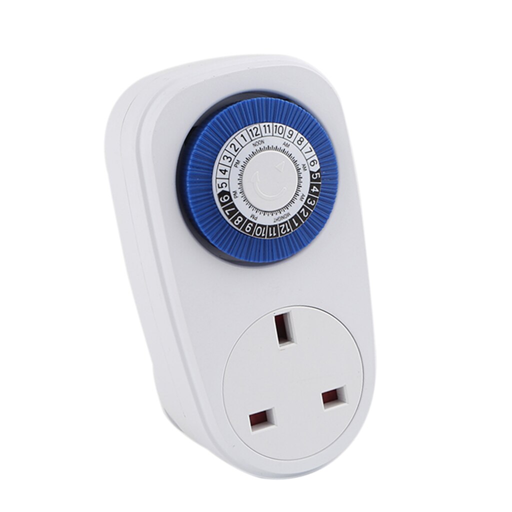 plug in mechanical segment timer switch 24hour socket wall plate uk standard wall socket electric timer