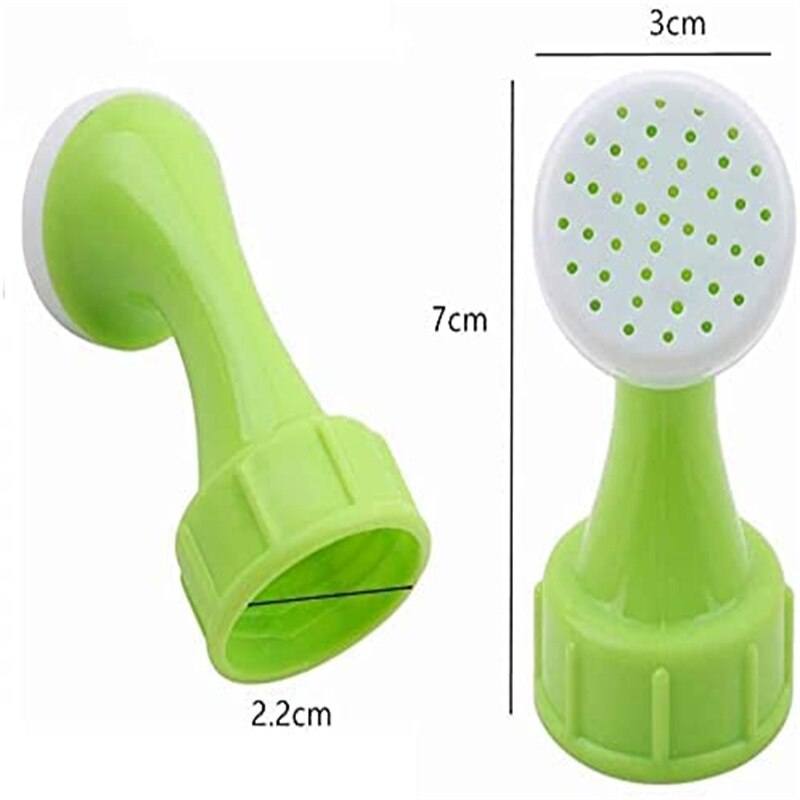 2/4 Pcs PVC Plastic Garden Spray Waterer Sprinkler Bottle Cap Sprinkler Plant Watering Nozzle Tool Little Nozzle Sprinkler Head