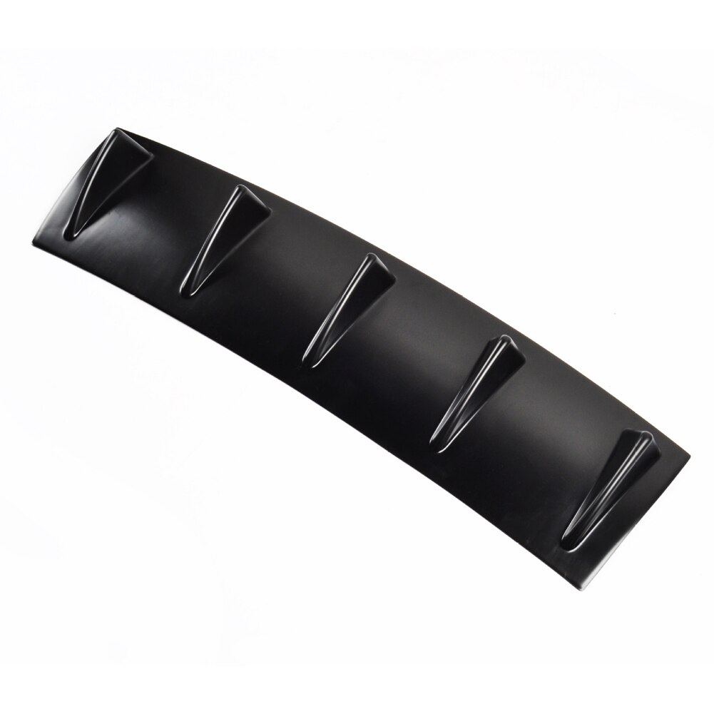 Universal Car Rear Body Bumper Diffuser Spoiler 5 Wing Lip Rear Bumper Shark Diffuser Spoiler 23"*6"