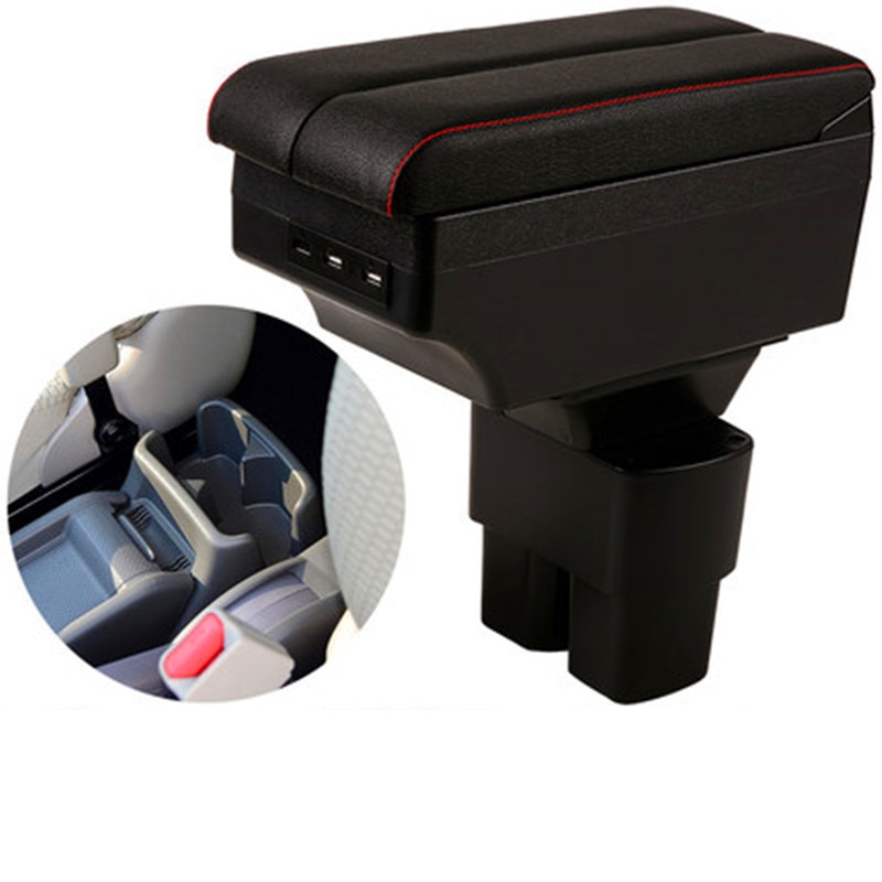 Dla Nissan NV200 podłokietnik ze schowkiem konsola główna samochodu akcesoria do modyfikacji z USB