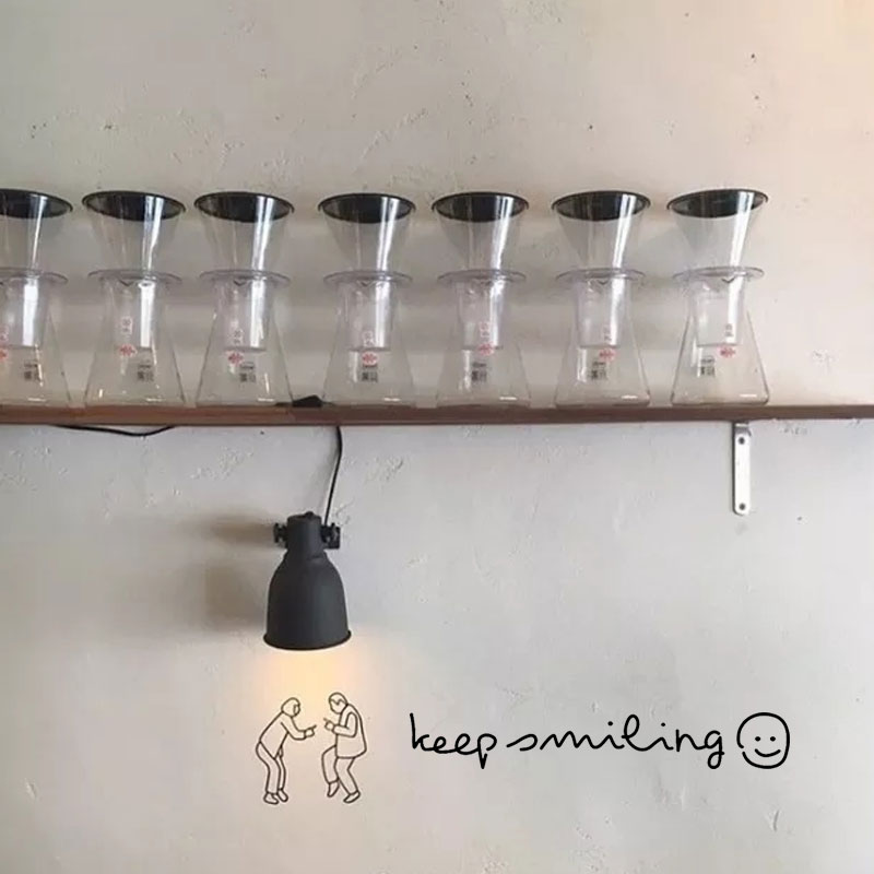 Keep Smiling Inspiration Quotes Stickers Wall Art Decals Letter Stickers for Living Room Bedroom Kids Room Home Decor Black Gold
