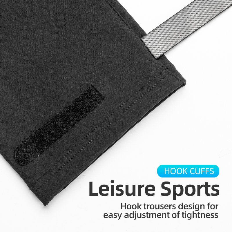 Rockbros Bike Broek Winter Fiets Lange Broek Thermische Fleece Reflecterende Fietsen Broek Warm Winddicht Mannen Sport Broek Eur Maat