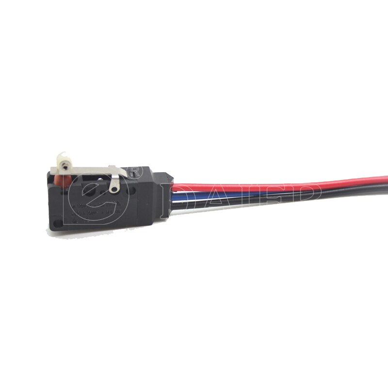 1Pcs Micro Limit Switch Waterproof Microswitch Momentary Type Coventional Lever 10A 125VAC/250VAC With 200MM Wire: WS2-Z4-W200