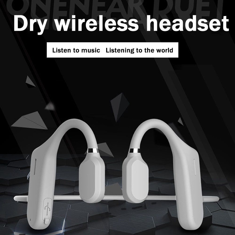 Bluetooth 5.0 Open Lucht Beengeleiding Headsets Draadloze Sport Oordopjes Handsfree Headsets Waterdicht Running Oortelefoon Headset