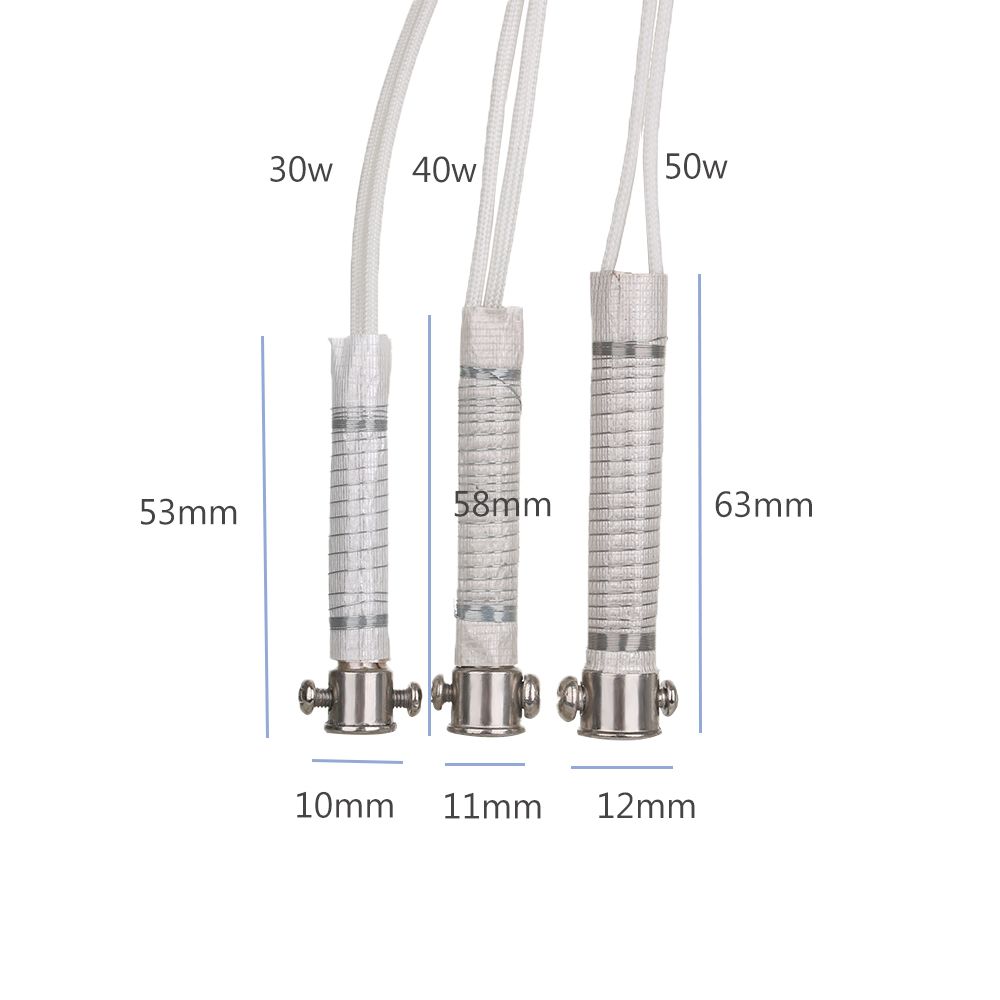 30/40/60W Durable Soldering Iron Core Heating Element Replacement Weld Equipment Welding Tool Metalworking Accessory