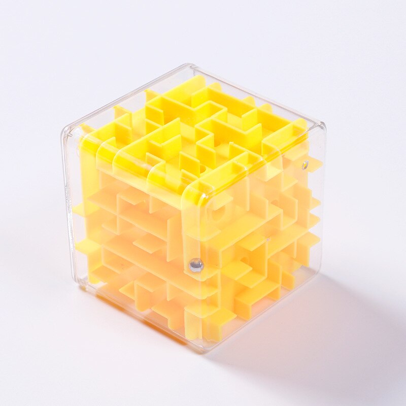 Giocattoli per bambini labirinto 3D perline da passeggio cervello focus puzzle labirinto 3D genitore giocattoli per bambini piccolo cubo all&#39;ingrosso: 3