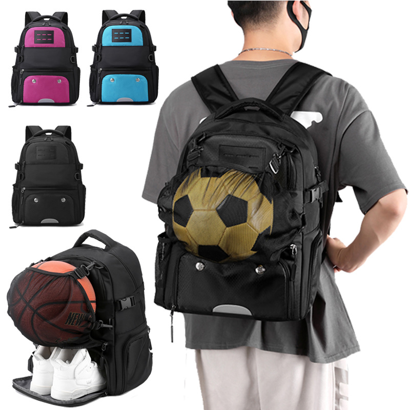 Plecak torba do koszykówki chłopięcy szkolny plecak piłkarski z przegródką na buty torba na piłkę nożną duży plecak buty mochilas travel